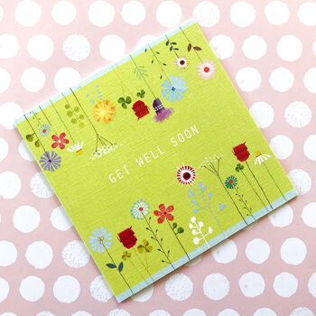 Floral Get Well Card, 4 of 5