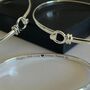 Personalised Jewelry Gift Silver Bracelet Bangle, thumbnail 2 of 8