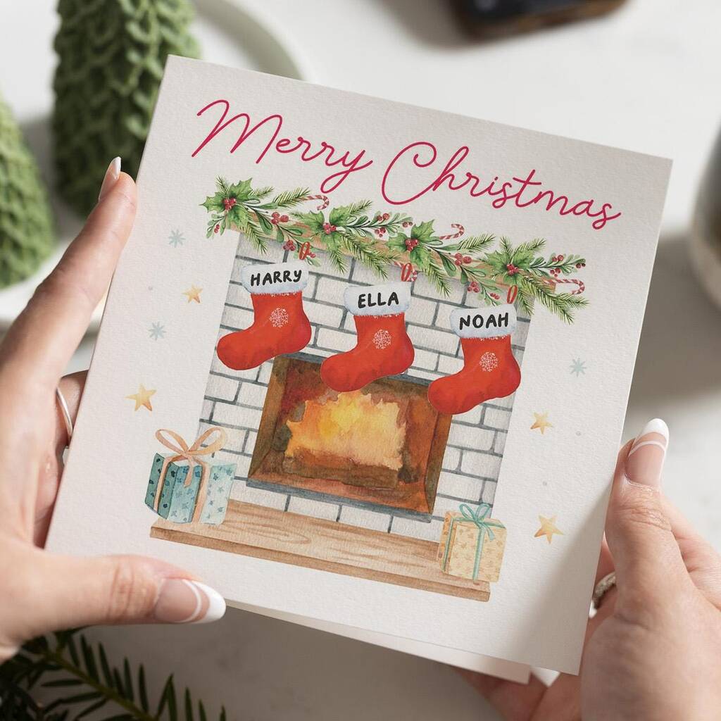 Merry Christmas Card For Friends And Family, 1 of 7