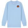 Childrens Organic Cotton Hedgehog Sweatshirt, thumbnail 6 of 11