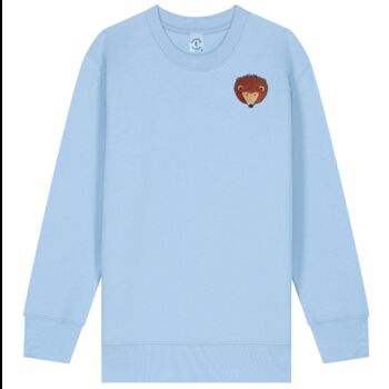 Childrens Organic Cotton Hedgehog Sweatshirt, 6 of 11