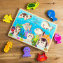 Personalised Sea Life Puzzle Gift For Christening Baptism, thumbnail 1 of 4