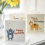 Childs Sweet Animal Birthday Cards, thumbnail 1 of 6