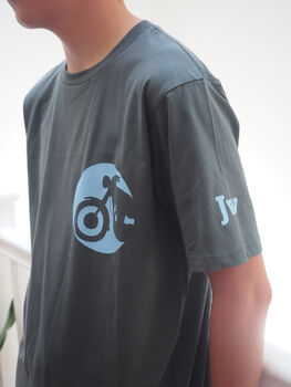 Personalised Monogram Motorbike T Shirt, 5 of 10