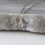 Rose Quartz Gemstone Necklace, thumbnail 2 of 5