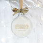 Personalised Company Corporate Logo Christmas Bauble, thumbnail 1 of 6