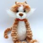Ginge Cat Soft Toy With Personalised Heart, thumbnail 4 of 4