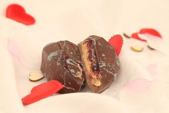 Pbj Stuffed Chocolate Heart | Saffire Chocolates, 7 of 8