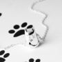 Cute Cat Sterling Silver Necklace, thumbnail 4 of 10