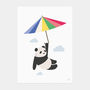 Mr Panda Parasol Print, thumbnail 4 of 4