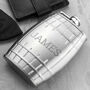 Personalised Cask Hip Flask, thumbnail 1 of 6