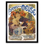 Beer Of The Meuse Paris France Vintage Wall Art Print, thumbnail 1 of 3