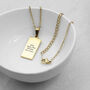 Personalised Fortune Tarot Card Necklace, thumbnail 6 of 6