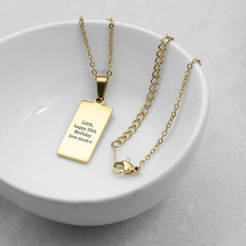 Personalised Fortune Tarot Card Necklace, 6 of 6