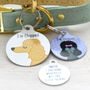 Poodle Personalised Dog Name ID Tag, thumbnail 8 of 12