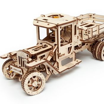 Build Your Own Moving Model Retro Truck By U Gears, 6 of 12