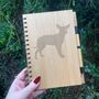 Personalised Chihuahua Dog Engraved Notebook, thumbnail 4 of 4