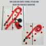 Red Valentine Heart Dog Lead/Leash, thumbnail 4 of 4