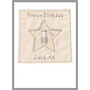 Personalised Star 1st Birthday Card For Boy, Son, Grandson, Nephew, thumbnail 2 of 12