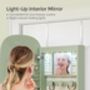 LED Mirror Jewellery Cabinet Storage Unit, thumbnail 5 of 9