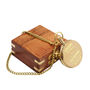 Custom Groomsmen Pocket Watch With Wood And Leather Presentation Case, thumbnail 11 of 12