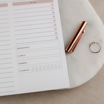 Minimalist Daily Planner Note Pad, 3 of 3