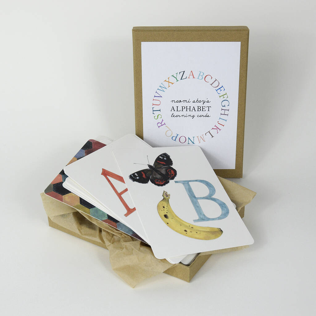 Alphabet Illustrated Flash Learning Cards, 1 of 7