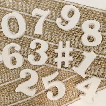 Paint Your Own Ceramic Number Kit, 2 of 10