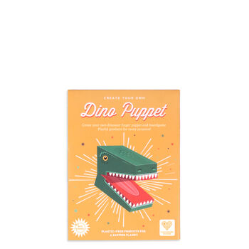 Create Your Own Dino Finger Puppet And Mini Game Kit, 4 of 8