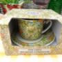 Large Cup And Saucer In William Morris Golden Lily Design, thumbnail 9 of 9