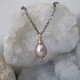 Pink Pearl Necklace, thumbnail 1 of 5
