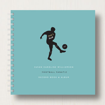 Personalised Football Lover's Book Or Album, 8 of 11