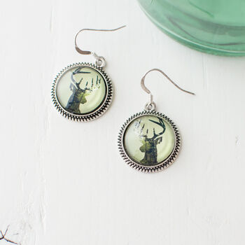 Deer Dangle Earrings, 9 of 10