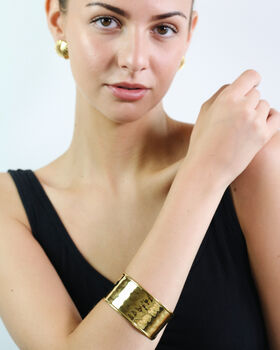 Muse Chunky Bangle Silver, 2 of 4