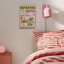 Personalised Construction Vehicle Bedroom Print, thumbnail 5 of 9