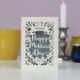 Personalised Papercut Happy Mother's Day Card, thumbnail 9 of 10