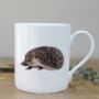 Hedgehog Large Fine Bone China Mug, thumbnail 1 of 3