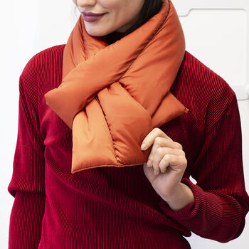 Puff Neck Cosy Wrap, 5 of 6