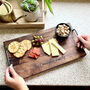 Personalised Mango Serving Board With Handles, thumbnail 1 of 1