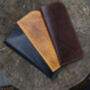 Luxury Leather Single Glasses Spectacle Pouch Gift Boxed Personalised, thumbnail 1 of 9