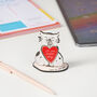 Personalised 'Love You Furever' Cat Desk Ornament, thumbnail 2 of 3