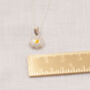 Enamel Dainty Daisy Sterling Silver Necklace, thumbnail 5 of 10