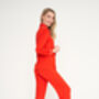 Personalised Super Soft Red Long Jersey Pyjamas, thumbnail 8 of 10