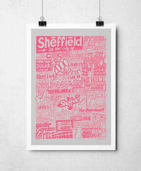 Sheffield Landmarks Print, 2 of 8