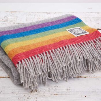 Pure Wool Blanket Various Colours, 8 of 11