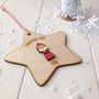 Personalised Father Christmas Tree Decoration, thumbnail 3 of 5