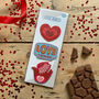 Love Themed Gift Set Of Three Fridge Magnets, thumbnail 1 of 6