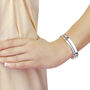 Silver Cuff Bracelet By David Louis, thumbnail 1 of 4