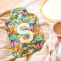 Personalised Jungle Print Organic Hotwater Bottle Cover, thumbnail 1 of 4