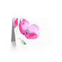 Poppy Flower Bloom Pink Watercolour Nature Art Card, thumbnail 2 of 4